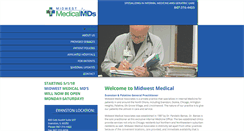 Desktop Screenshot of midwestmedicalmds.com